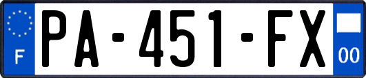 PA-451-FX