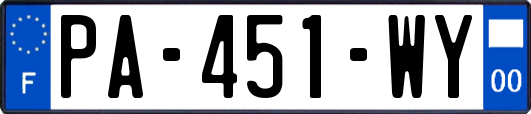PA-451-WY