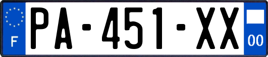 PA-451-XX