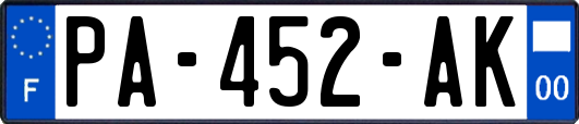 PA-452-AK
