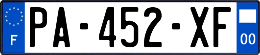 PA-452-XF