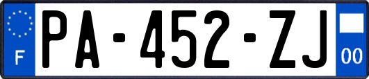 PA-452-ZJ