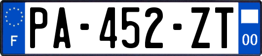 PA-452-ZT