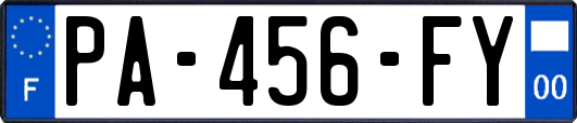 PA-456-FY