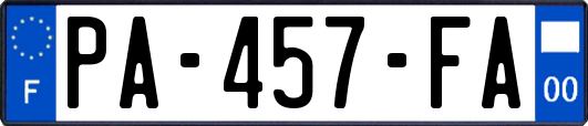 PA-457-FA