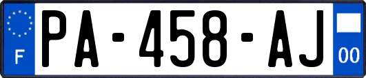 PA-458-AJ