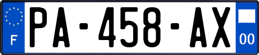 PA-458-AX