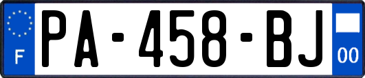 PA-458-BJ