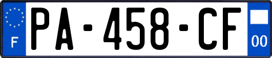 PA-458-CF