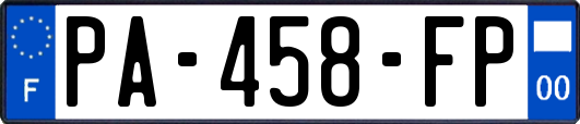 PA-458-FP