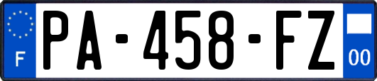 PA-458-FZ