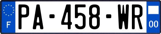 PA-458-WR