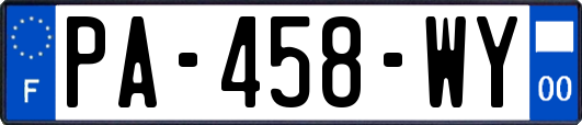 PA-458-WY