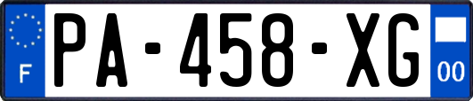 PA-458-XG