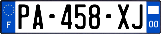 PA-458-XJ