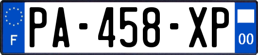 PA-458-XP