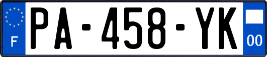 PA-458-YK