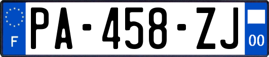 PA-458-ZJ