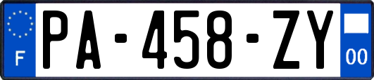 PA-458-ZY