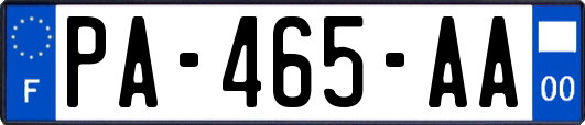 PA-465-AA