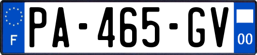 PA-465-GV