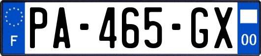 PA-465-GX