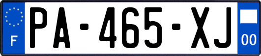 PA-465-XJ