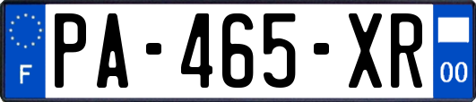 PA-465-XR