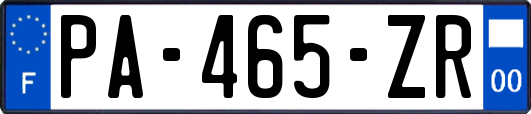PA-465-ZR
