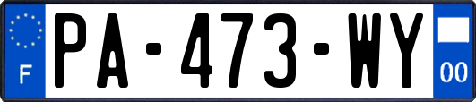 PA-473-WY
