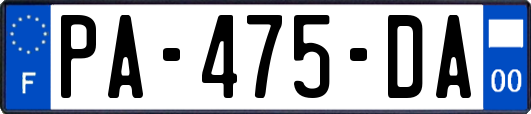PA-475-DA