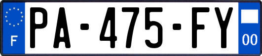 PA-475-FY