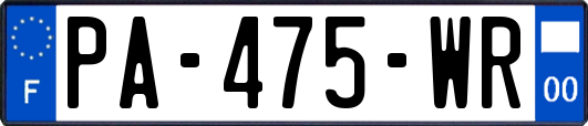 PA-475-WR