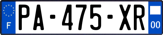 PA-475-XR