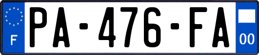 PA-476-FA