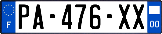 PA-476-XX