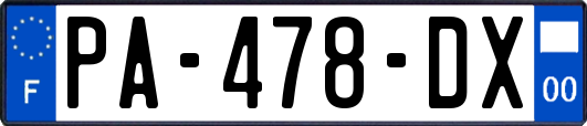 PA-478-DX