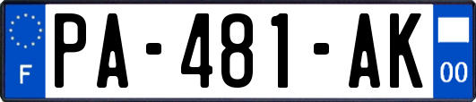 PA-481-AK