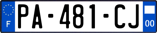 PA-481-CJ