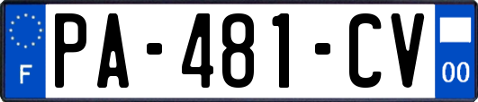 PA-481-CV
