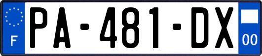 PA-481-DX