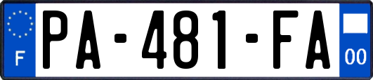 PA-481-FA