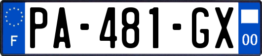 PA-481-GX