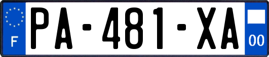 PA-481-XA