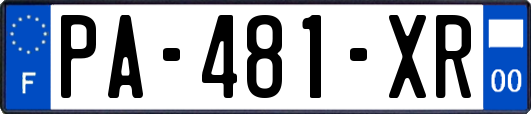 PA-481-XR