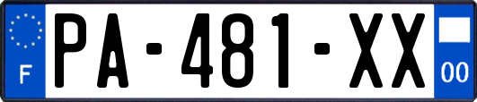PA-481-XX