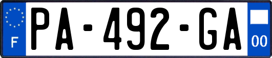 PA-492-GA