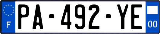 PA-492-YE