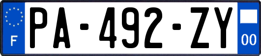 PA-492-ZY