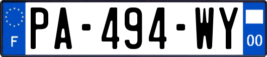 PA-494-WY